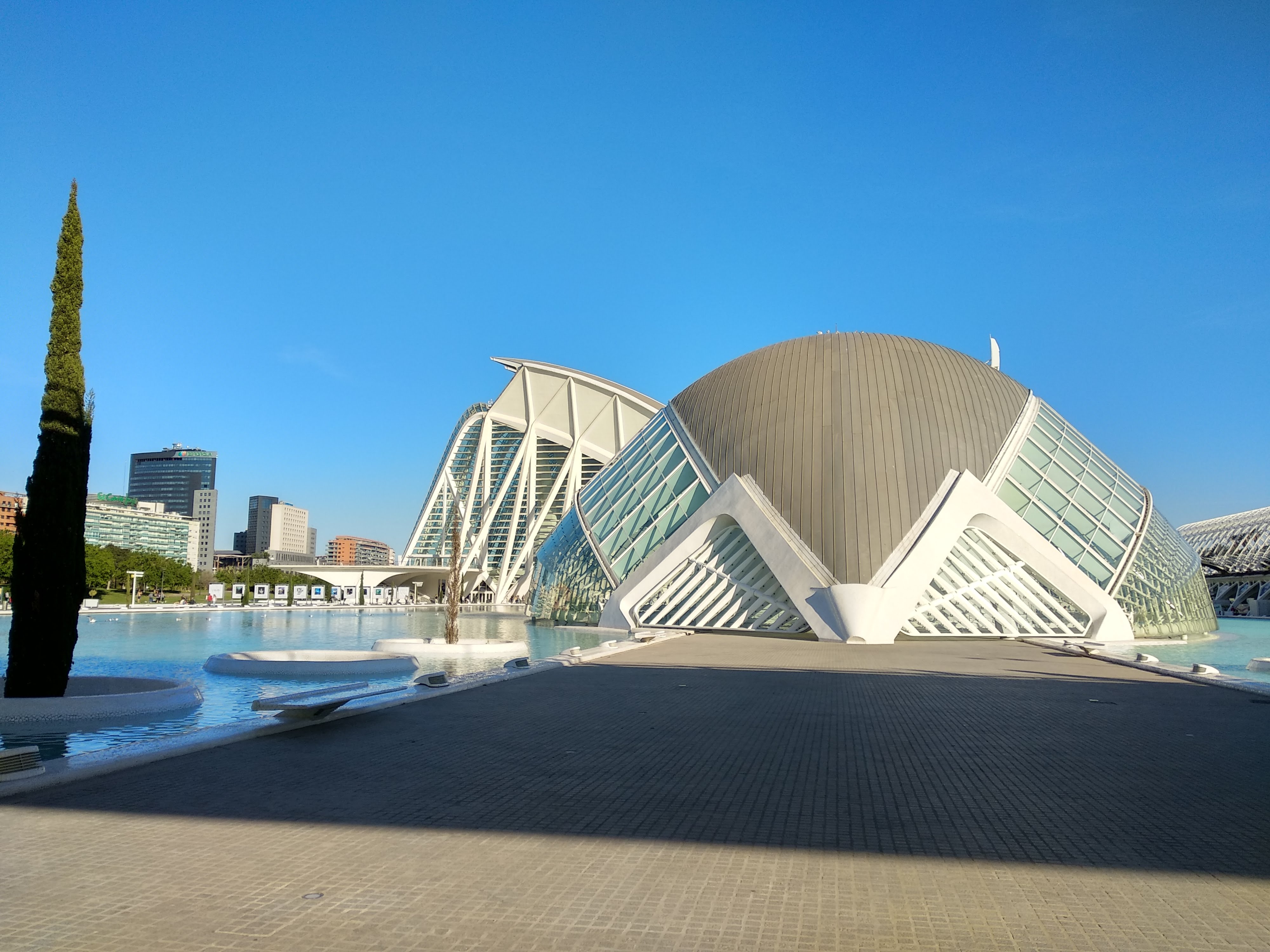 Nowoczesna architektura Miasta Sztuki i Nauki w Walencji